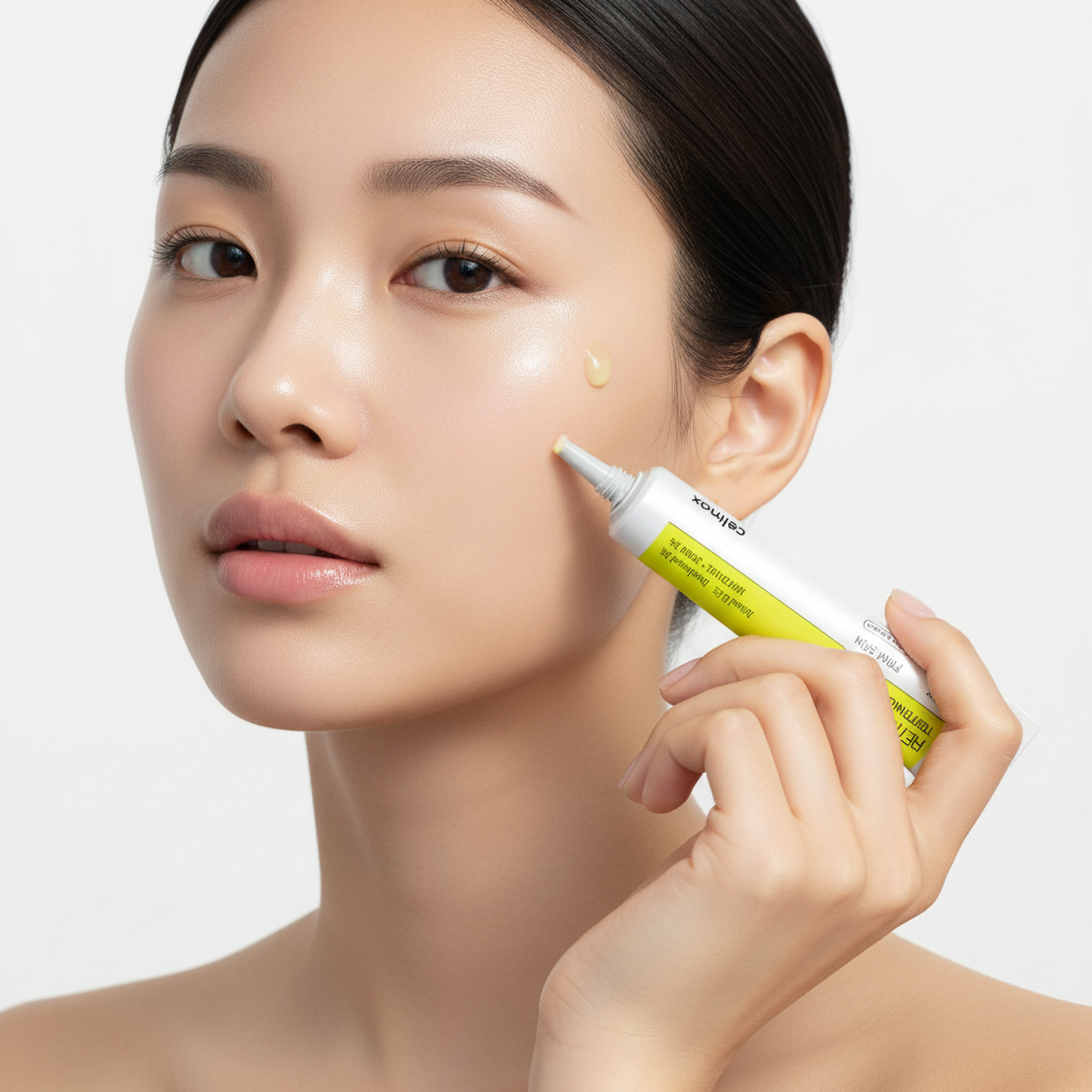 Celimax Girl Applying