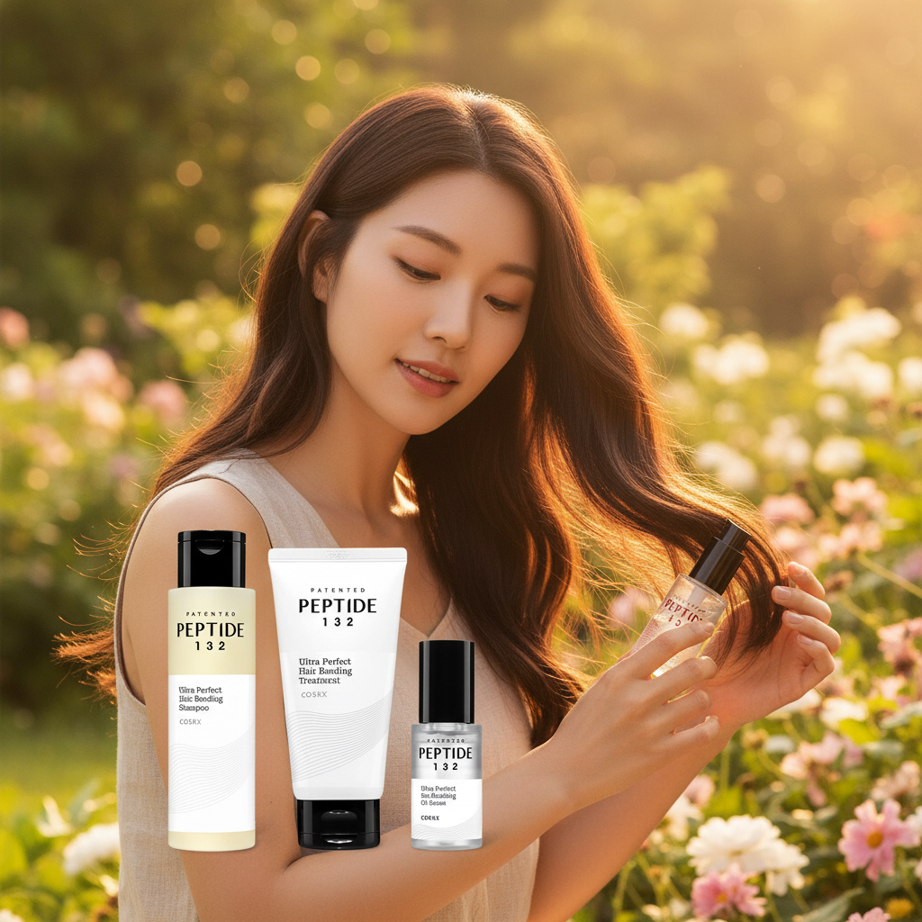 Girl Using Product