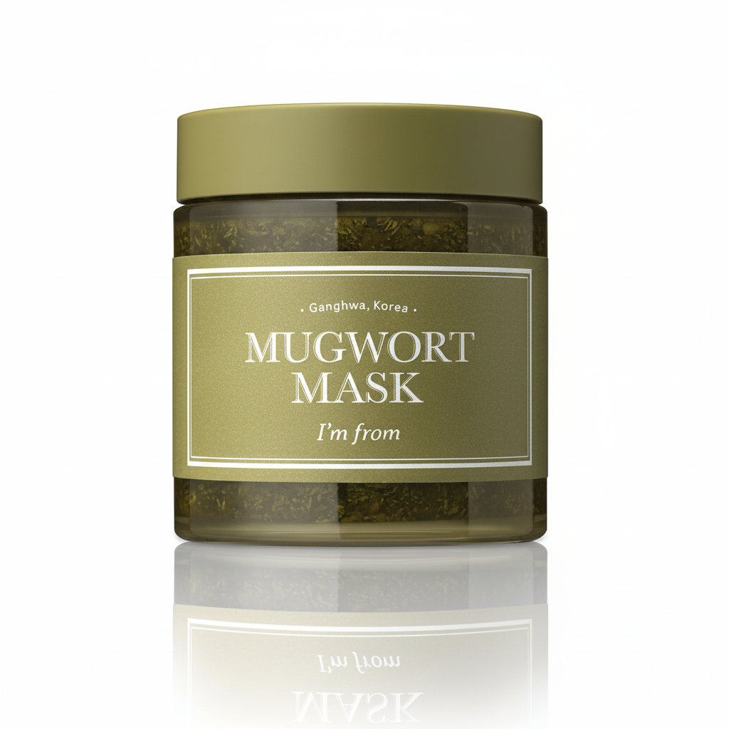 I'm From Mugwort Mask - White Background