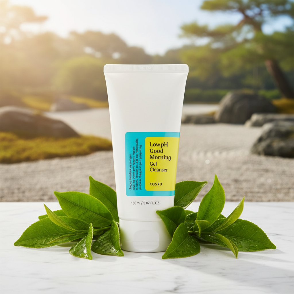 COSRX Low pH Good Morning Gel Cleanser zen garden