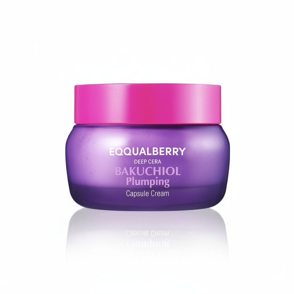 EQQUAL BERRY Bakuchiol Plumping Capsule Cream 50ml