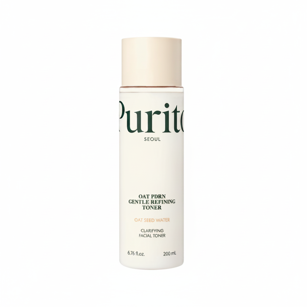 PURITO SEOUL Oat PDRN Gentle Refining Toner white background
