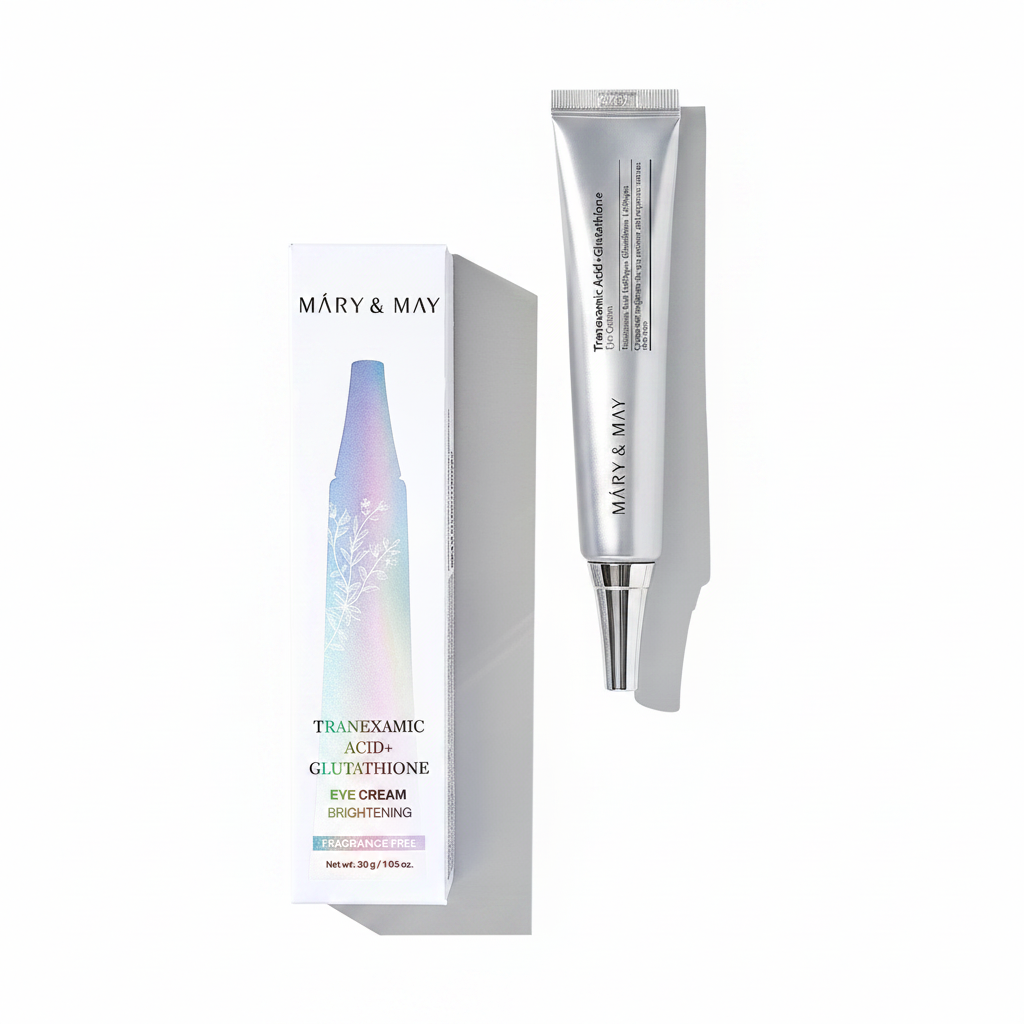 Mary & May Tranexamic Acid Glutathione Eye Cream white background