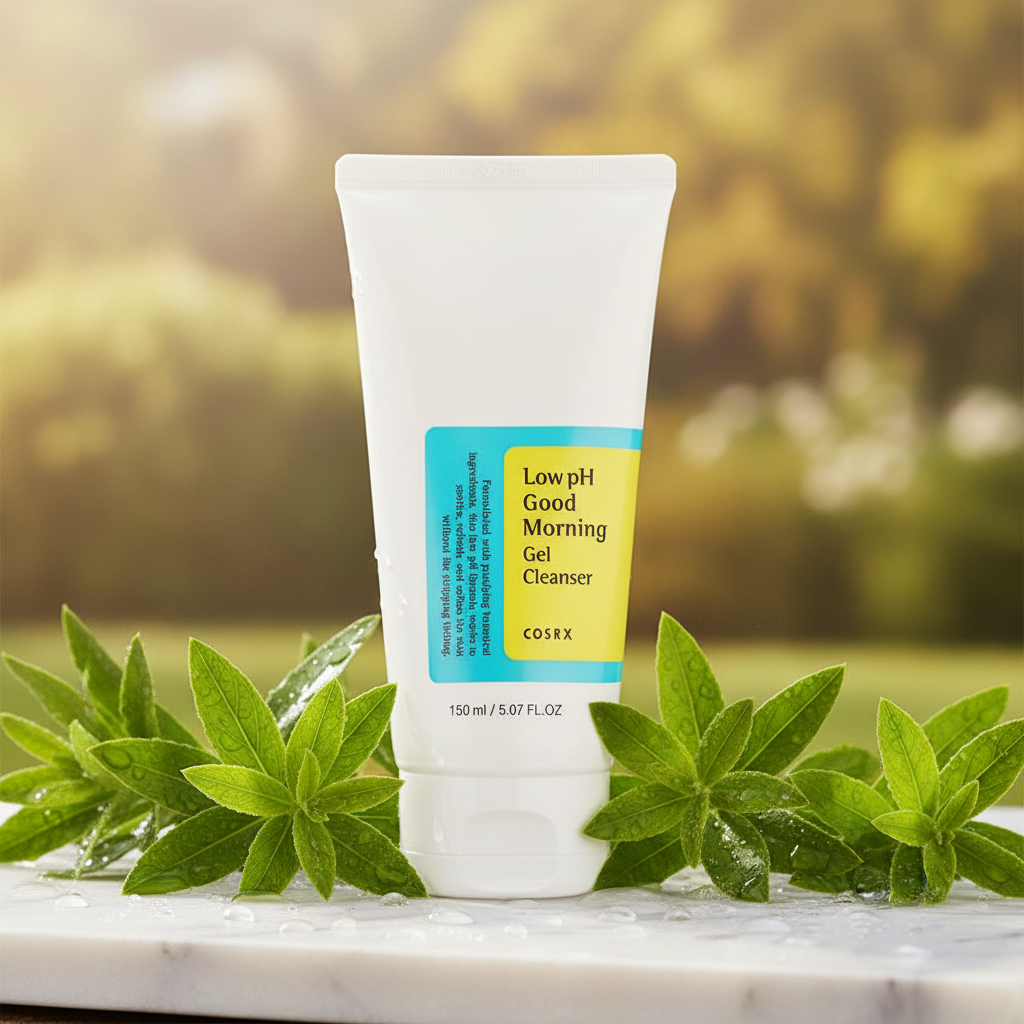 COSRX Low pH Good Morning Gel Cleanser botanical garden