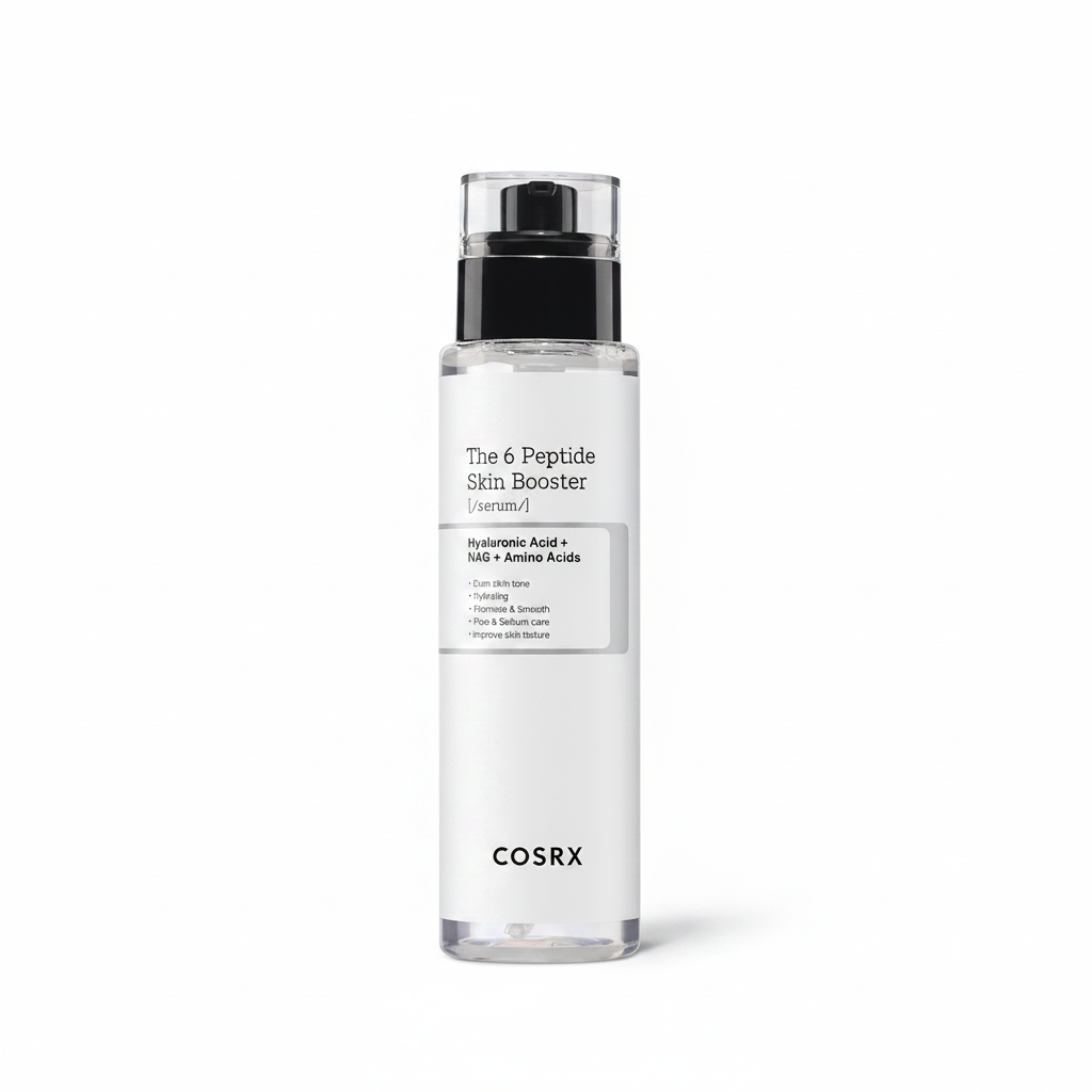 COSRX The 6 Peptide Skin Booster Serum - White Background