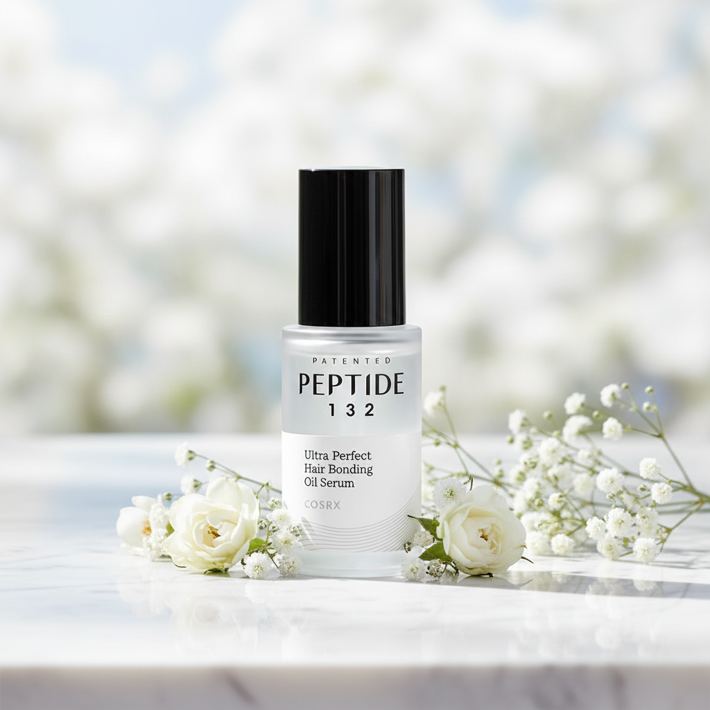 COSRX Peptide 132 Hair Bonding Oil Serum - Marble Floral