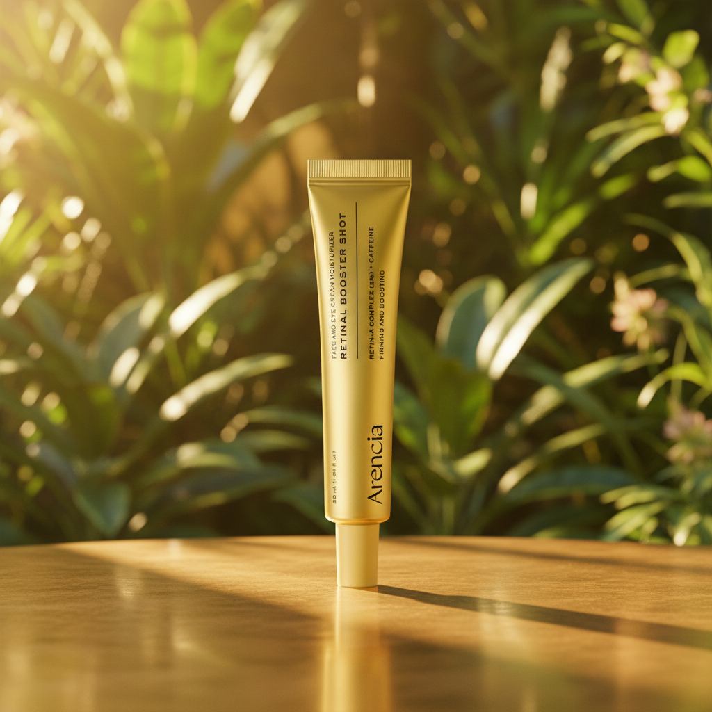 Arencia Retinal Booster Shot in botanical garden setting