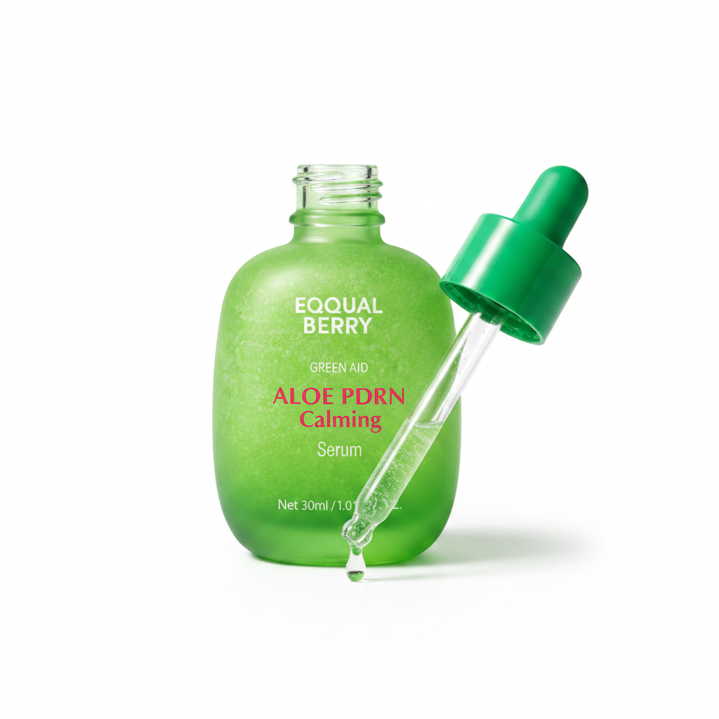 EQQUAL BERRY Aloe PDRN Calming Serum - White Background
