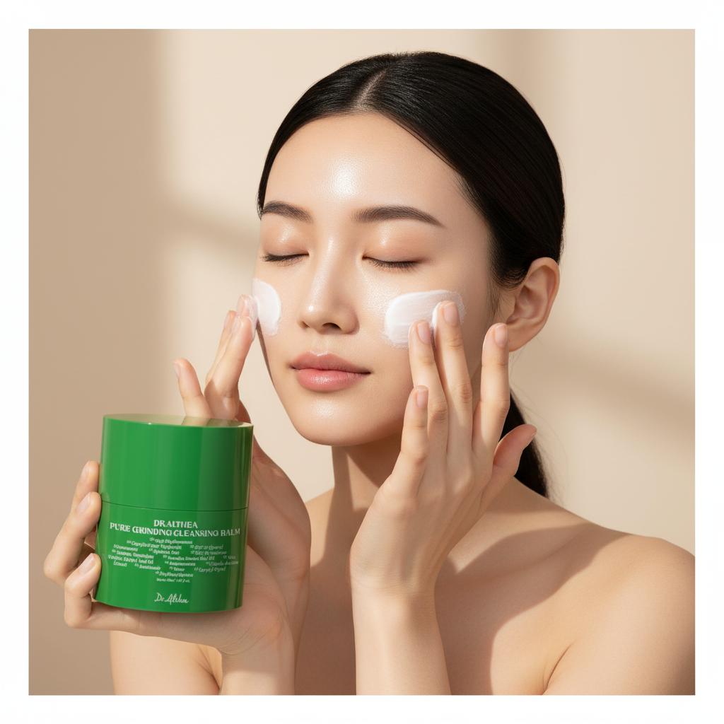 DR.ALTHEA Pure Grinding Cleansing Balm - In Use