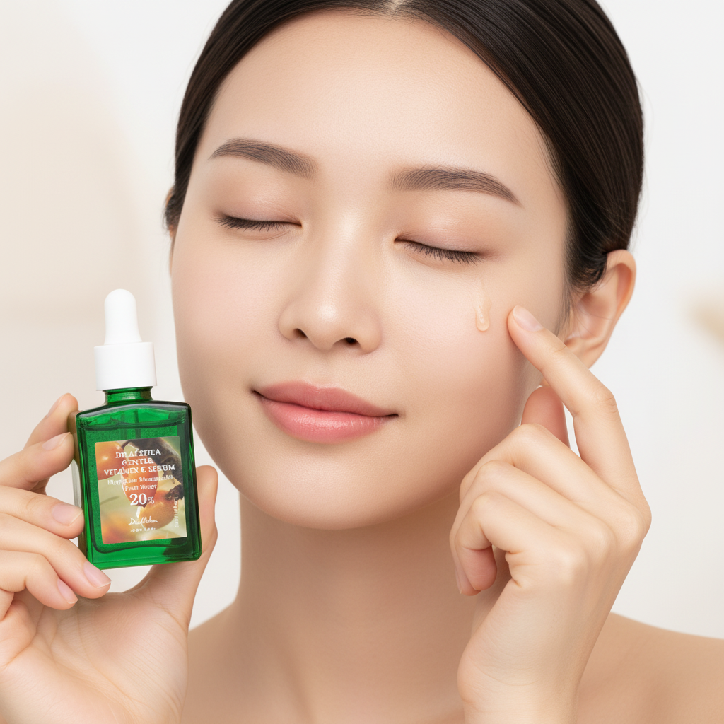 DR.ALTHEA Gentle Vitamin C Serum - Application