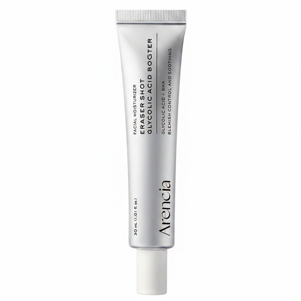 Arencia Eraser Shot Glycolic Acid Booster white background hero shot
