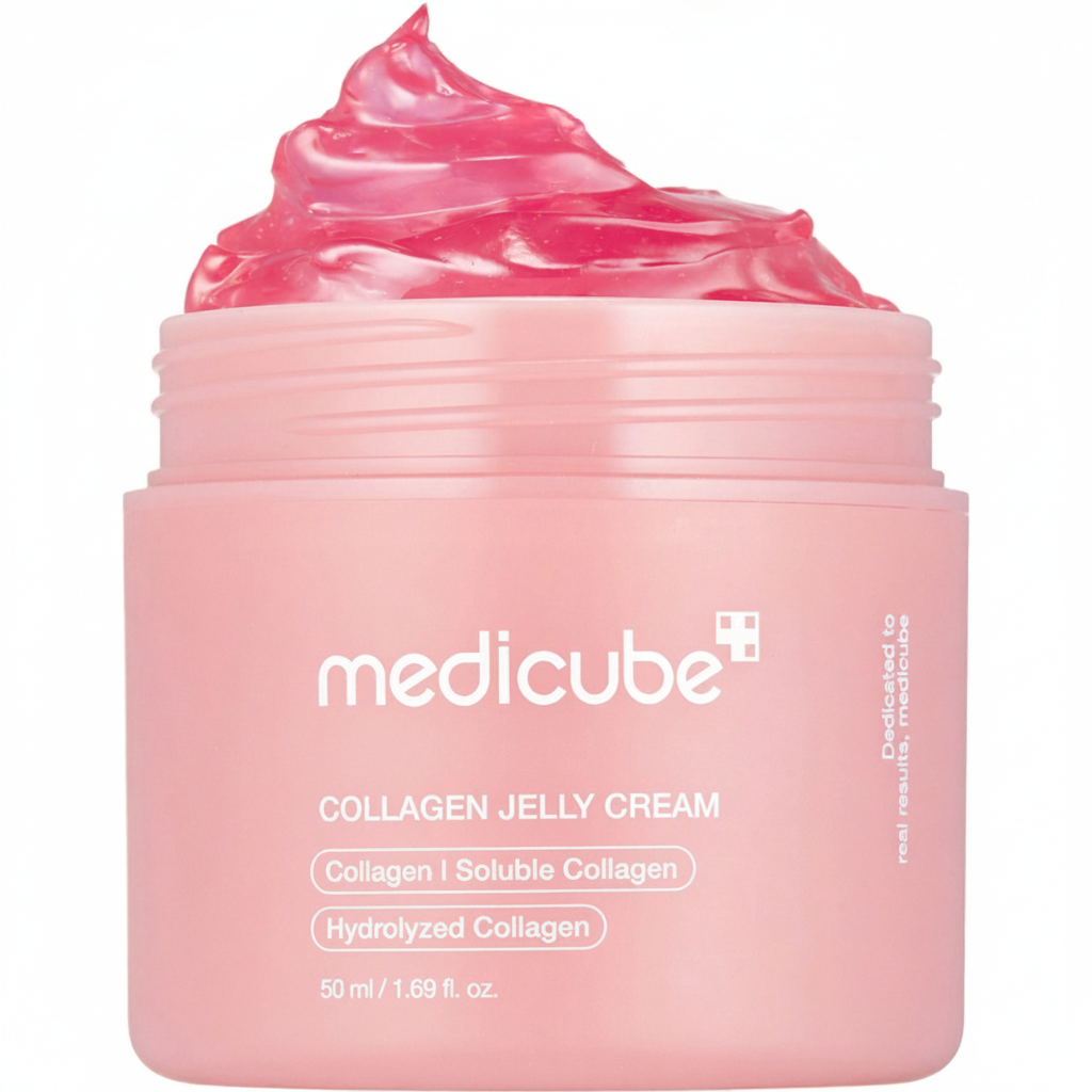 Medicube Collagen Niacinamide Jelly Cream white background