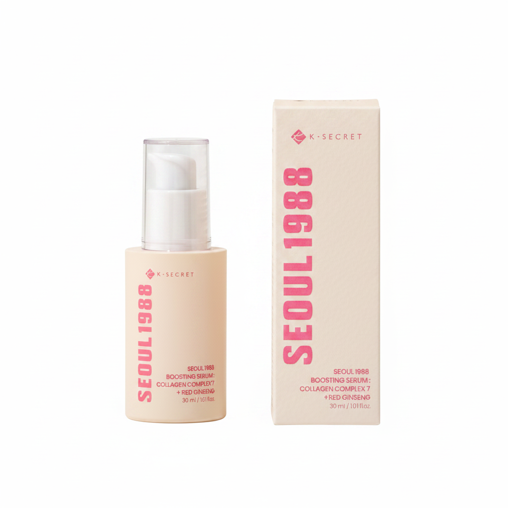 K-SECRET Seoul 1988 Boosting Serum white background