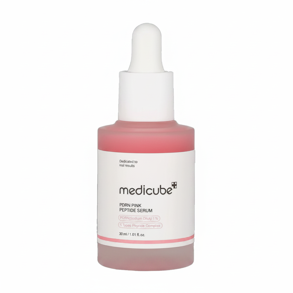 Medicube PDRN Pink Peptide Serum – Pure White Background