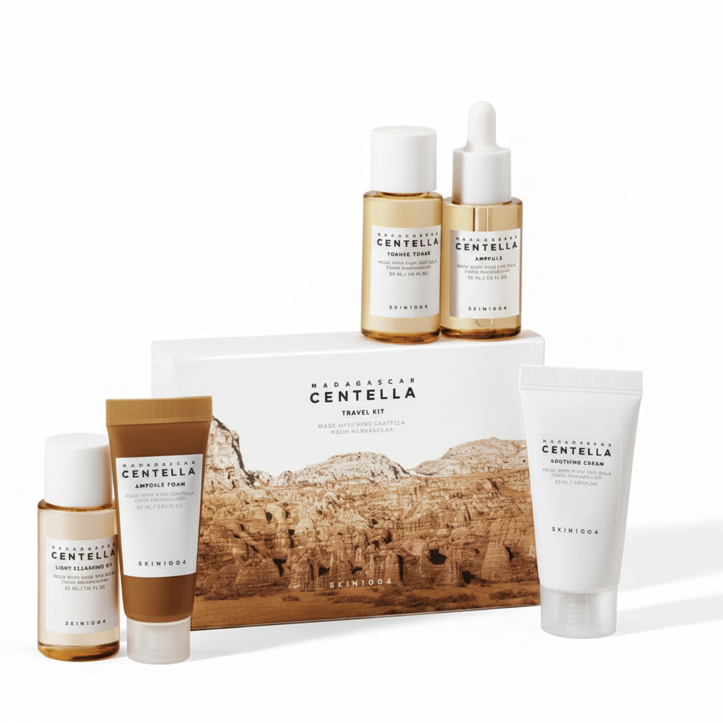 Centella Travel Kit - خلفية بيضاء