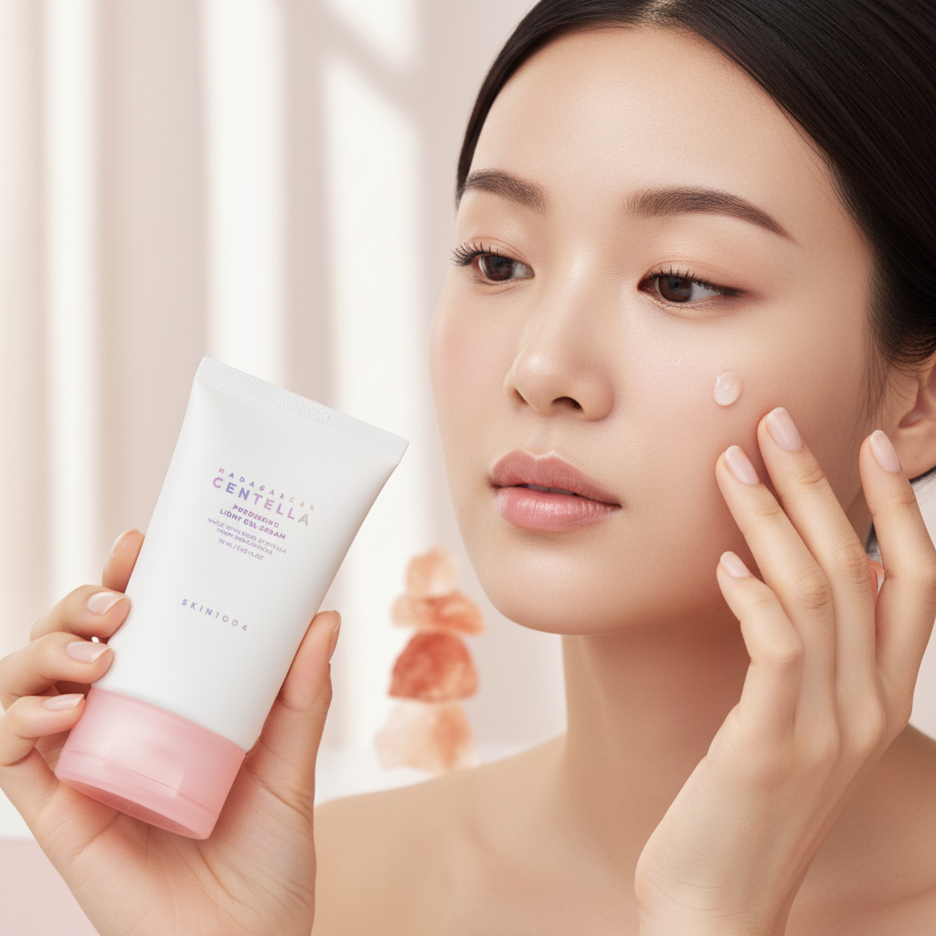 Image 3 – Woman Applying Product