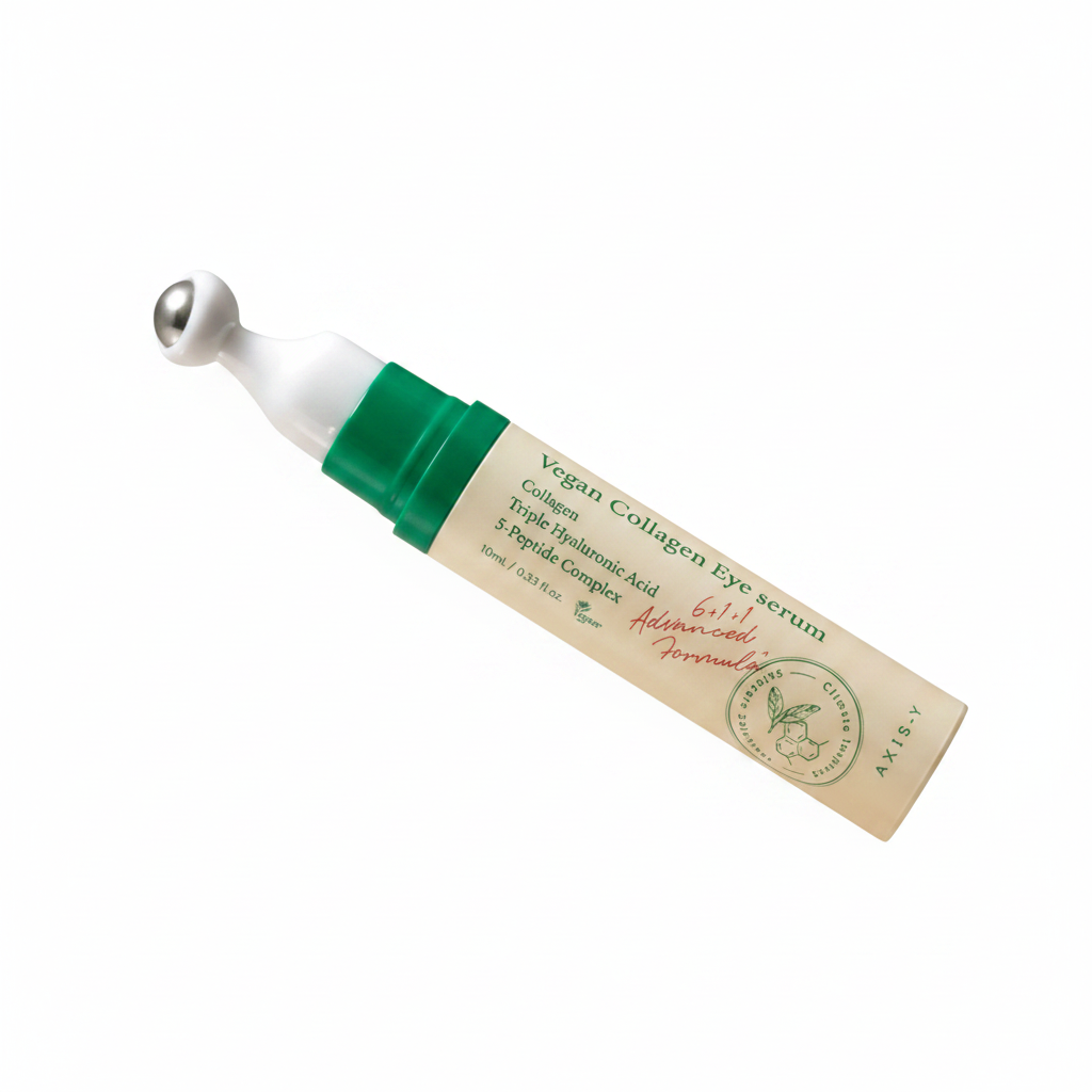 AXIS-Y Vegan Collagen Eye Serum 10ml on white background