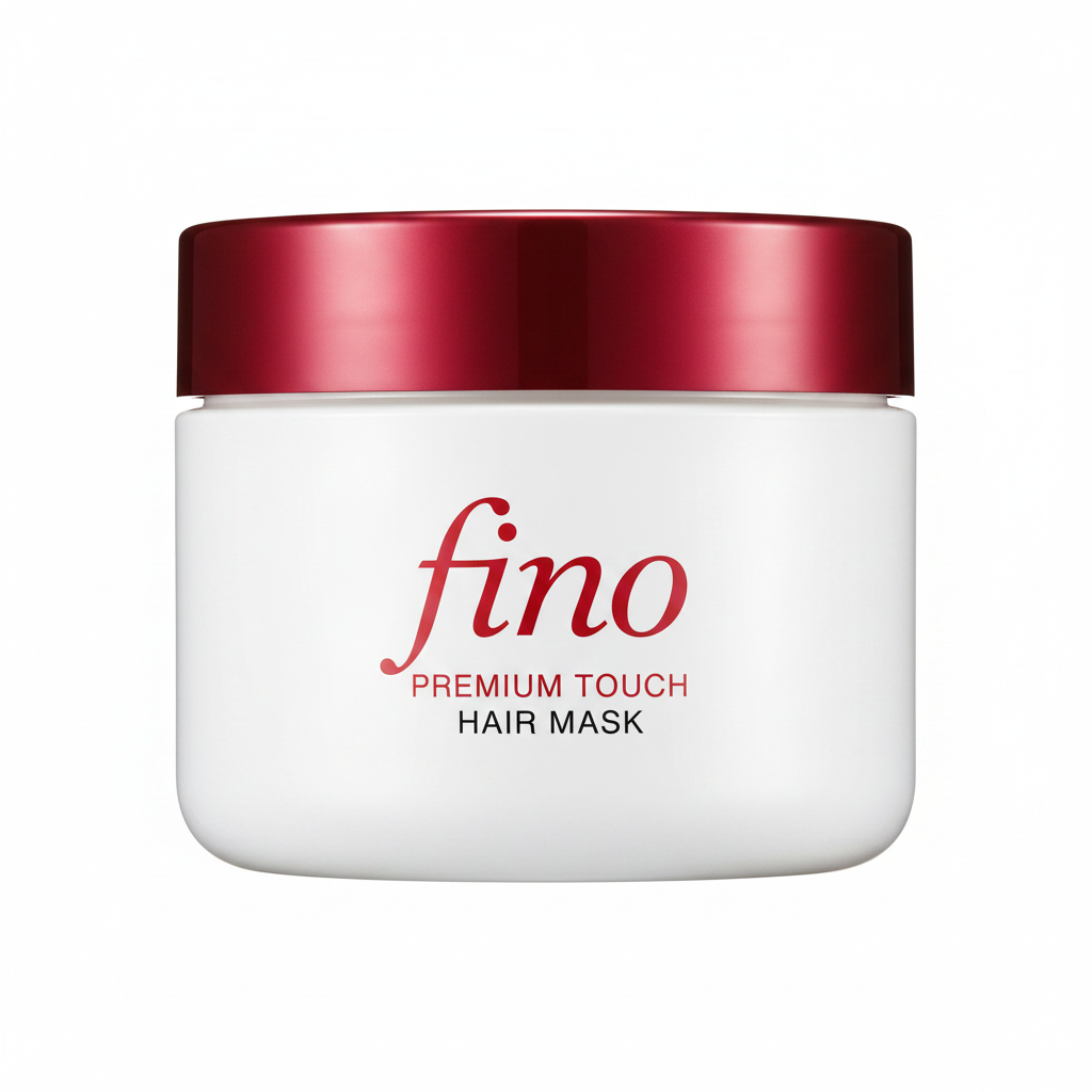 Fino Premium Touch Hair Mask white background close-up