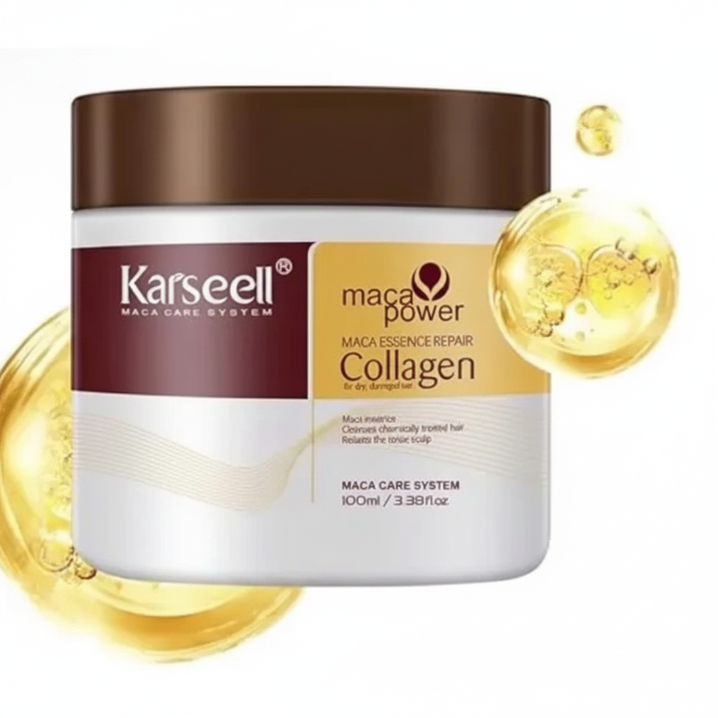 Karseell Collagen Hair Mask white background