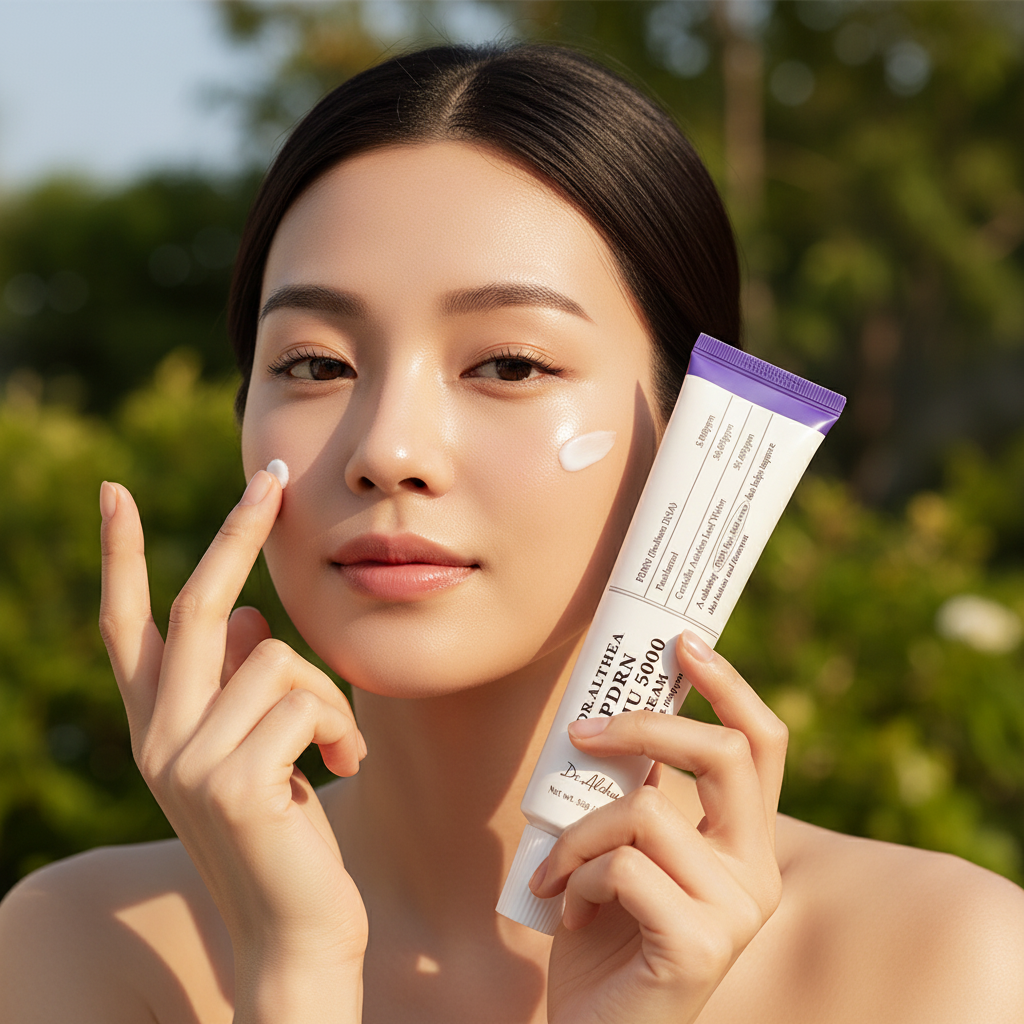 DR.ALTHEA PDRN Reju 5000 Cream - In Use