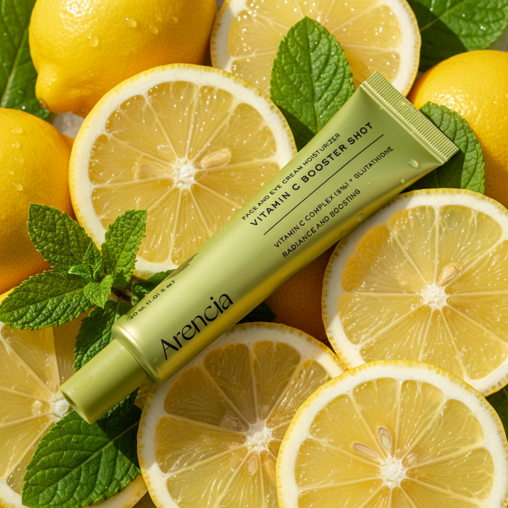 Arencia Vitamin C Booster Shot lemons outdoor