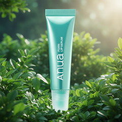 Anua PDRN Lip Serum botanical background