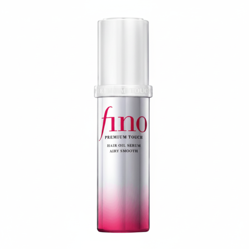 Fino Premium Touch Hair Oil Serum Airy Smooth - White Background