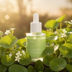 Medicube Exosome Cica Serum - Garden Background