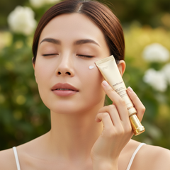 Medicube Eye Cream – In Use