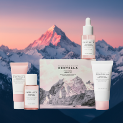Snowy Mountain Pink Sunrise