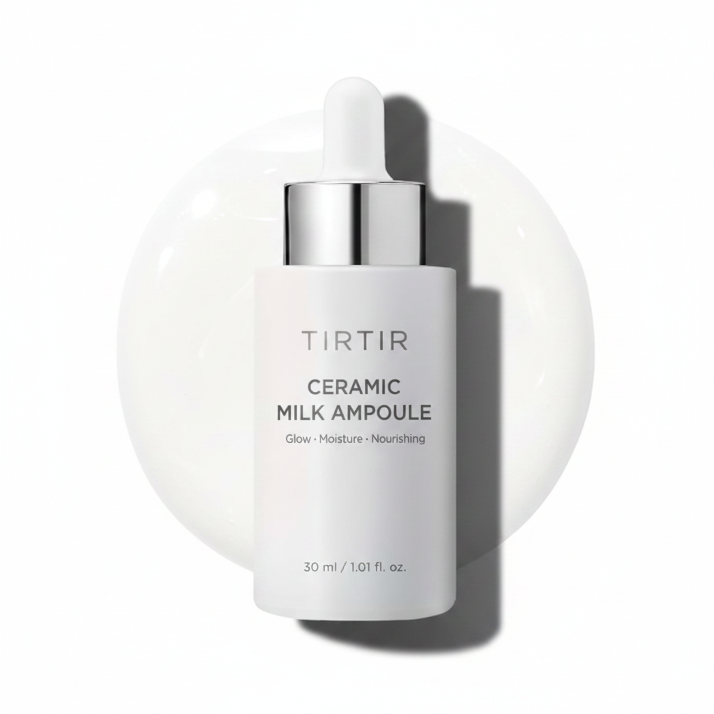 TIRTIR Ceramic Milk Ampoule - White Background
