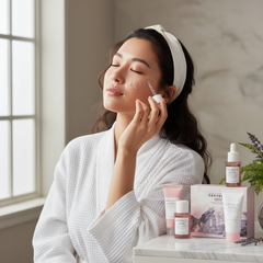 Woman Using Product